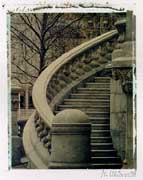 Stairs - Polaroid image transfer